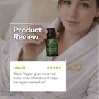 Black Pepper 100% Pure & Natural Essential Oil - Sens Eve - simple