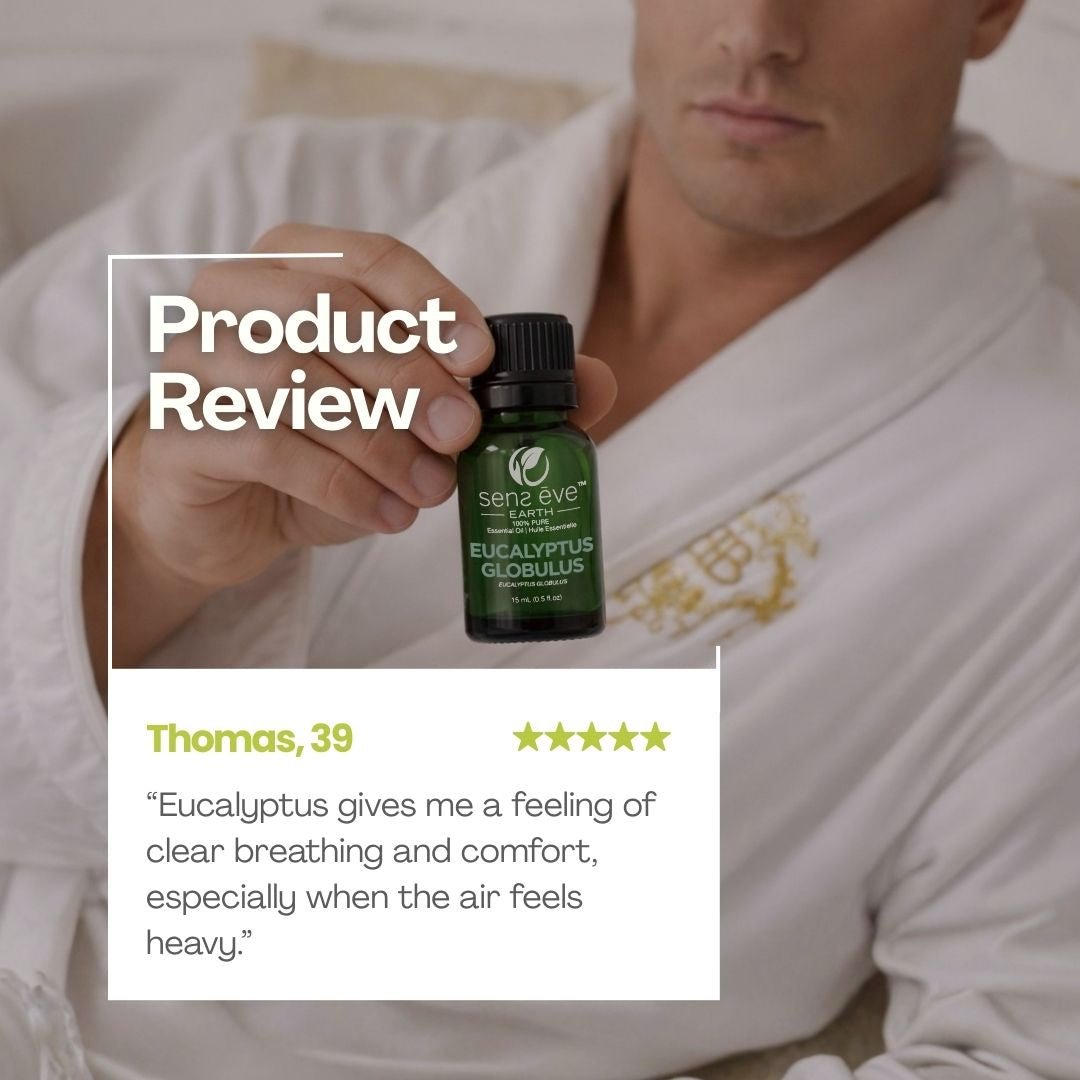 Eucalyptus Globulus 100% Pure & Natural Essential Oil - Sens Eve - simple