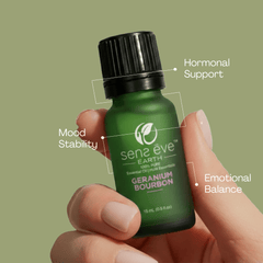 Geranium Bourbon 100% Pure & Natural Essential Oil - Sens Eve - simple