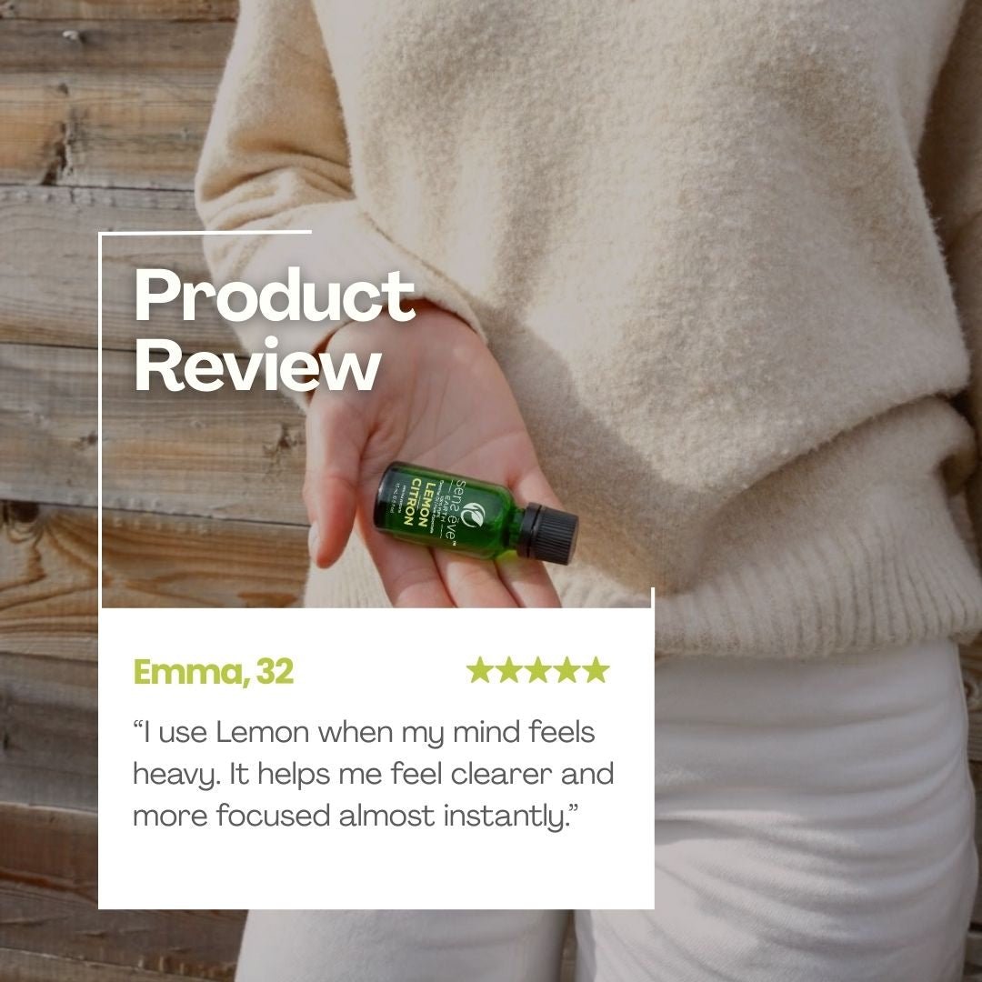 Lemon 100% Pure & Natural Essential Oil - Sens Eve - simple