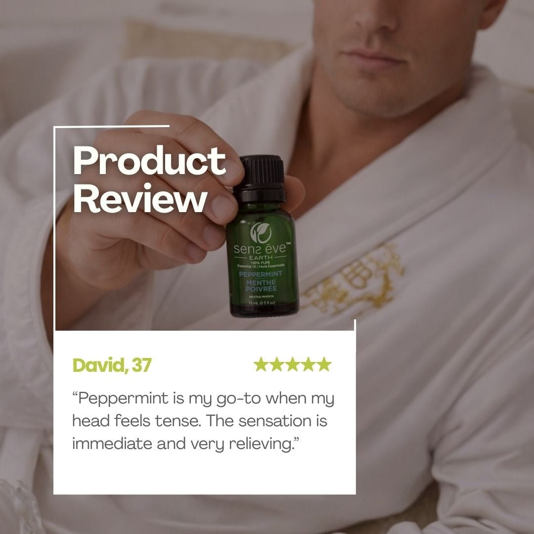 Peppermint 100% Pure & Natural Essential Oil - Sens Eve - simple