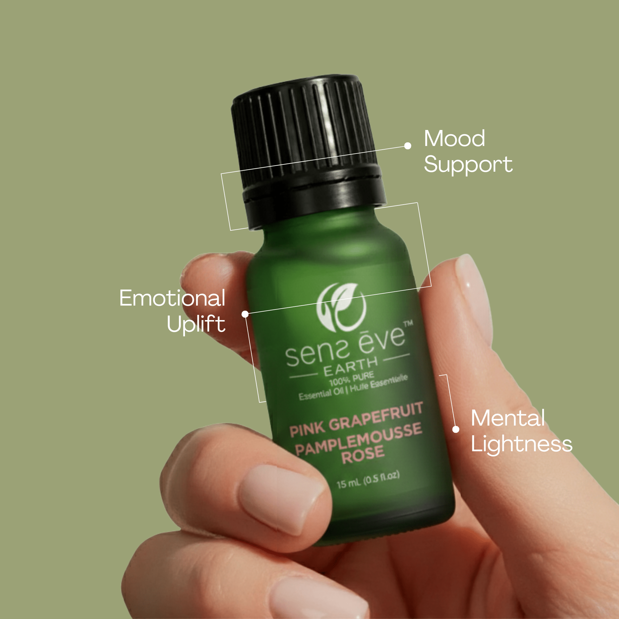 Pink Grapefruit 100% Pure & Natural Essential Oil - Sens Eve - simple