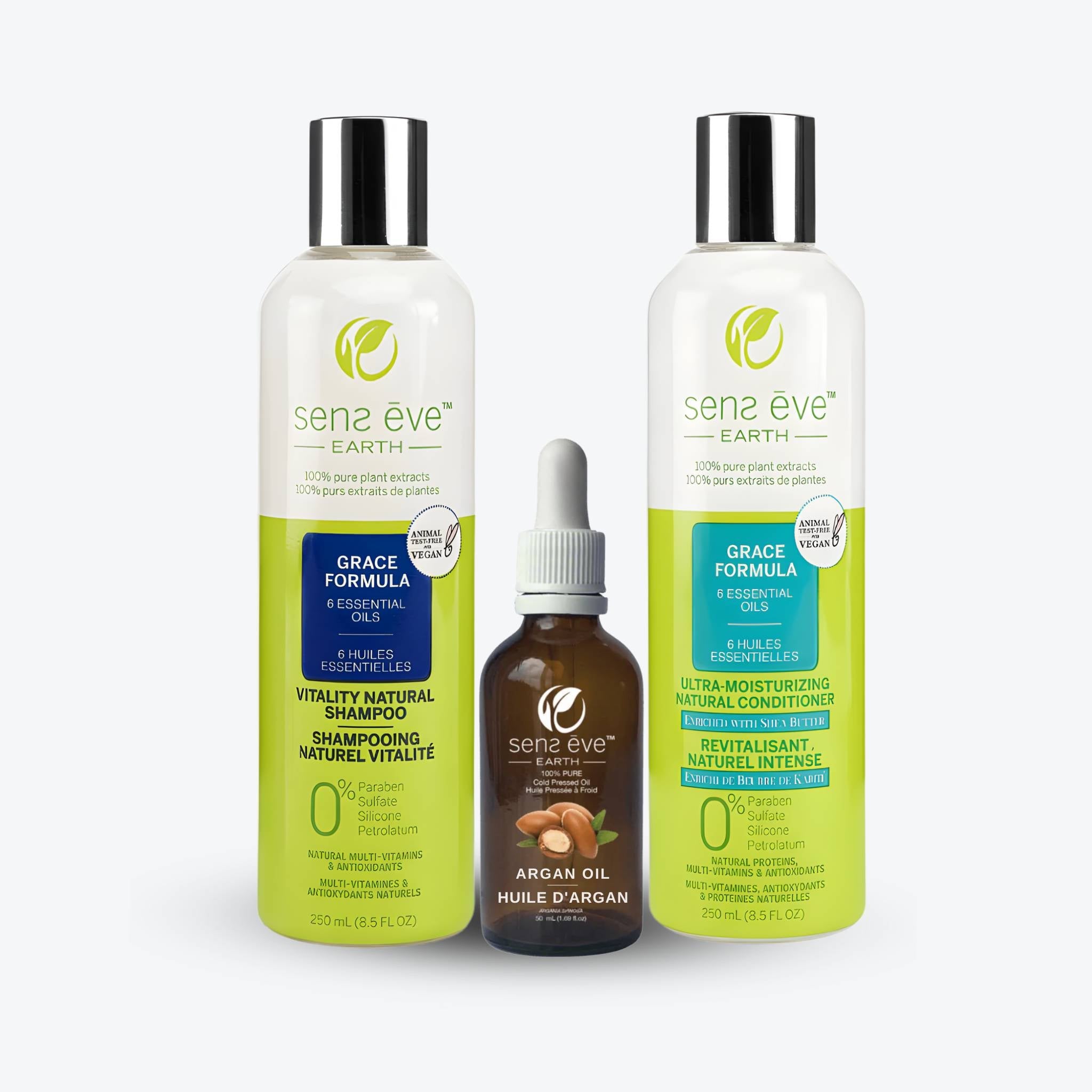 Vitality Hair Routine | Made with Essential Oils - Sens Ēve - Combo